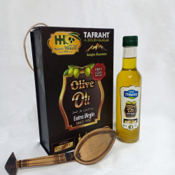 Coffret huile d'olive extra...