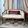 Salon Boudoir désigné couvert avec tapisserie de laine tissage