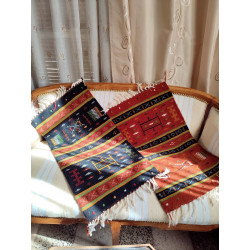 Ensemble de tapis de Ghardaïa en laine tissage main
