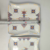 Assiettes en céramiques décoration   à la main motifs kabyle